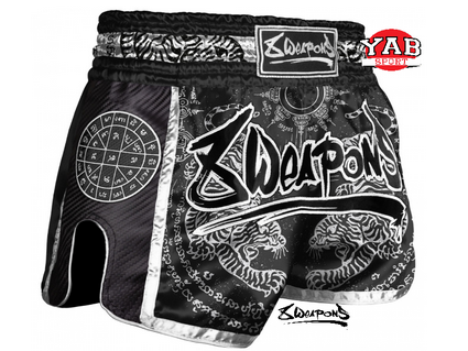 Short 8 WEAPONS Carbon Sak Yant Tigers noir