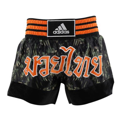 Short de boxe Thai Camouflage Adidas